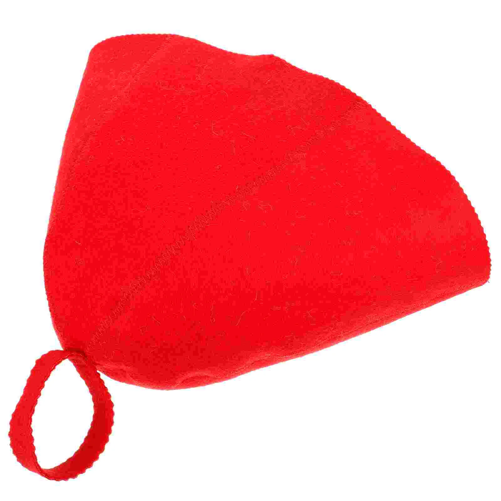 

Wool Felt Sauna Hat Stylish Shower Accessories for Breathable Bath Household Men Bathroom Women