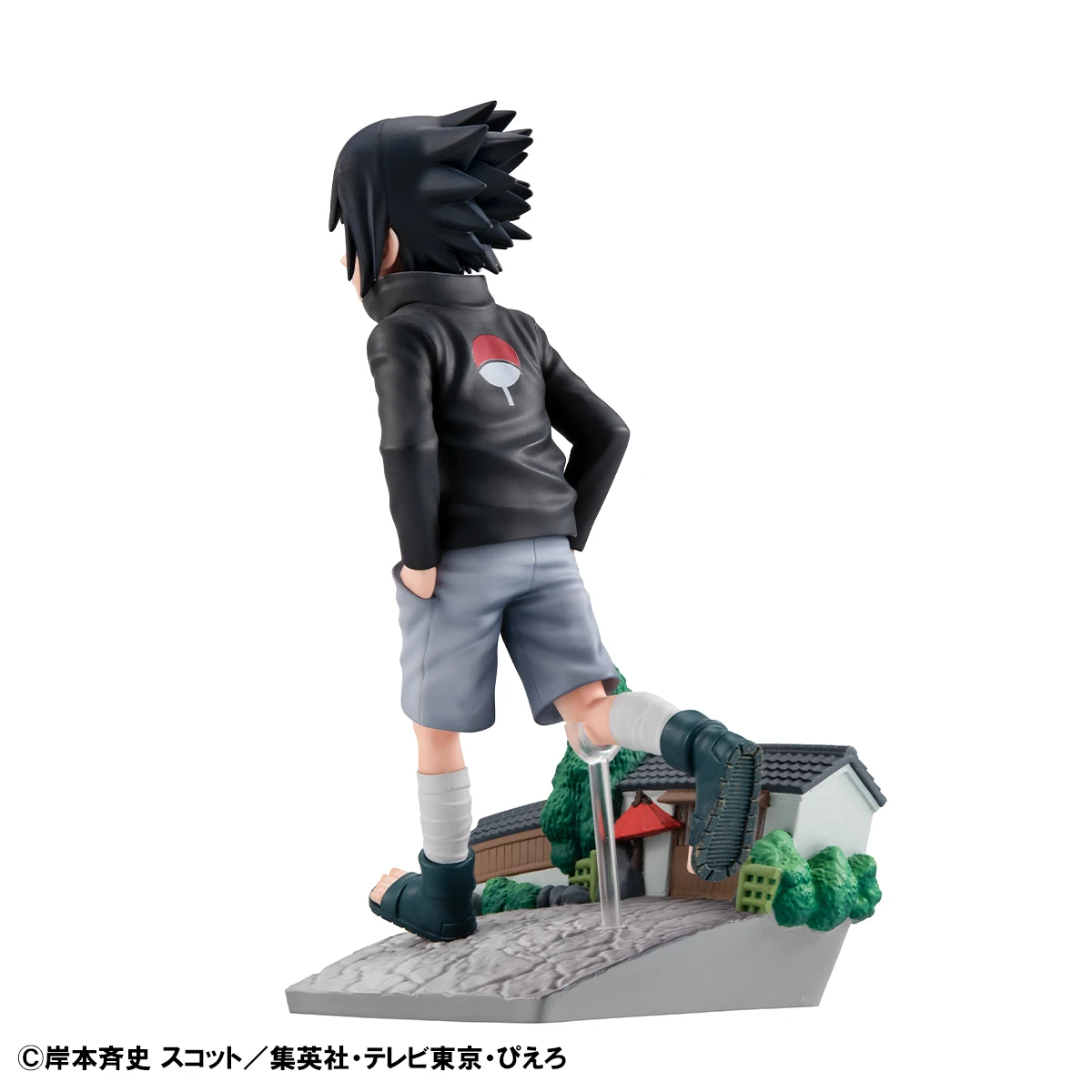 Megahouse NARUTO أنيمي UCHIHA SASUKE MH جوهرة عمل أرقام نموذج تمثال الأصلي Figuarts الديكور جمع اللعب