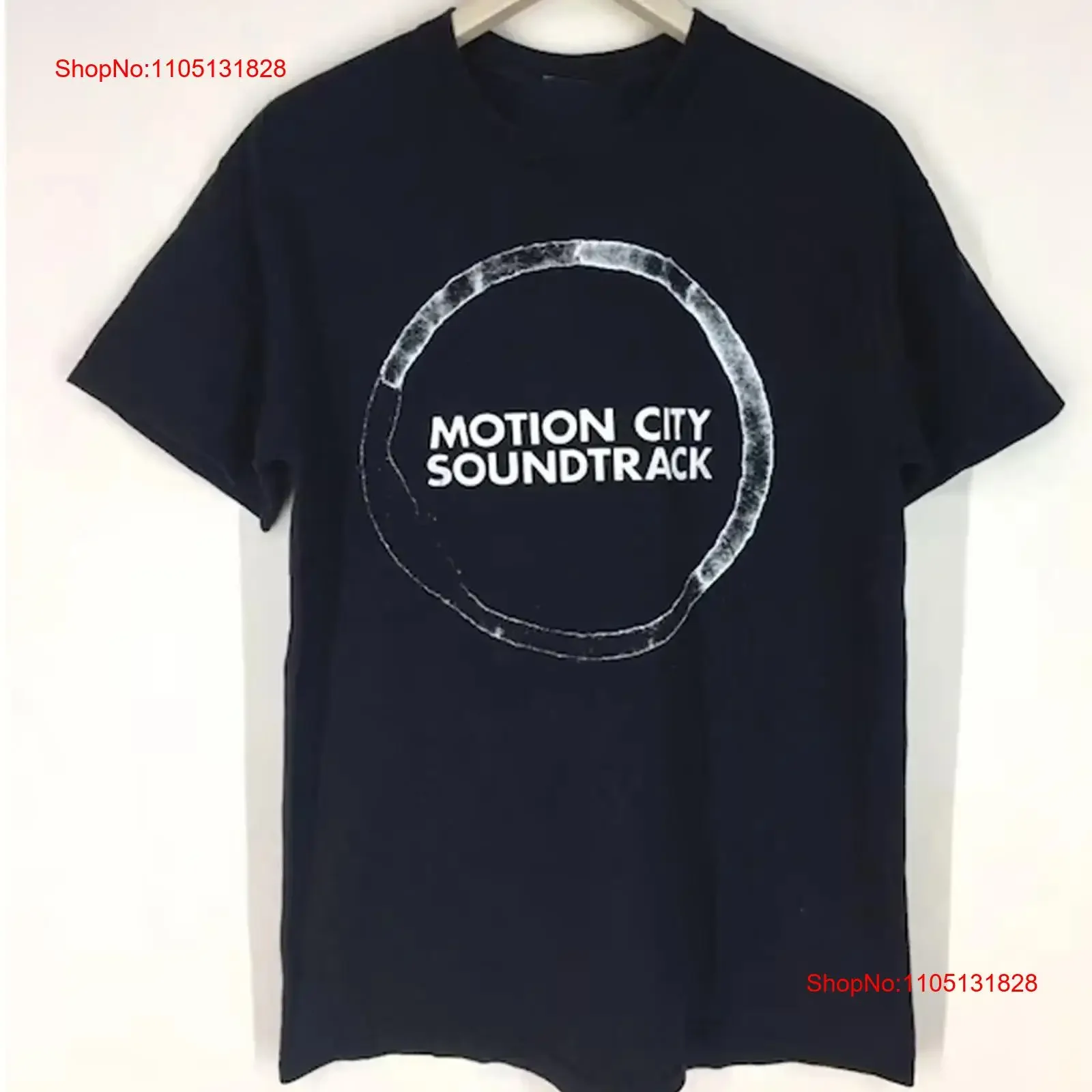 

Motion City Soundtrack Band Fans Black All Size T Shirt AM670 vintage Washed Versatile Breathable homme graphic Slightly Soft