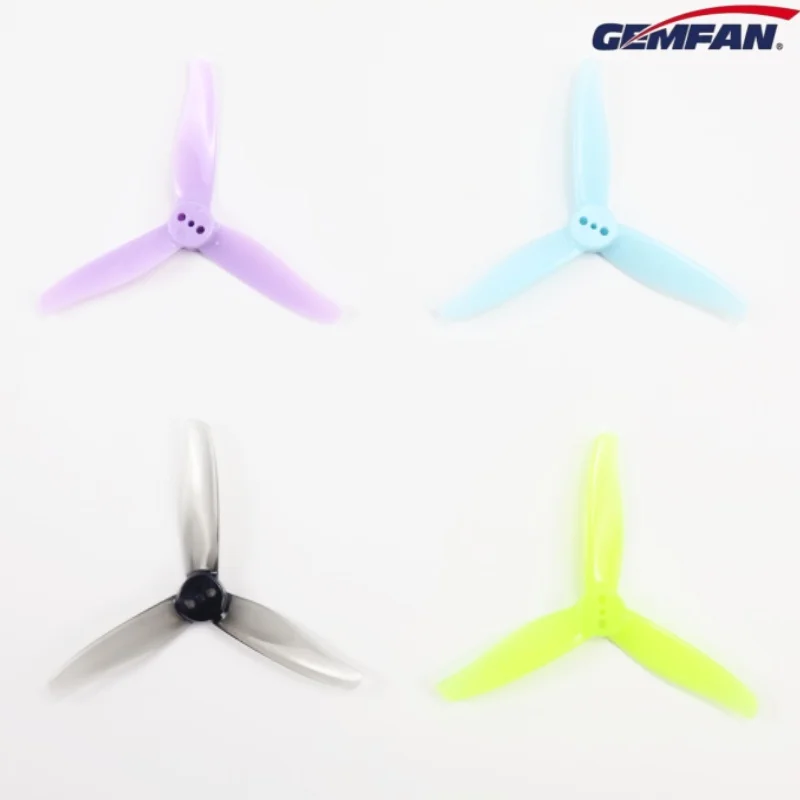 

2Pairs/4pcs Gemfan 3016 Propeller 1.5m 2mm hole 3 inch 3-Blade CW CCW FPV Propeller Mini Props For 3inch RC FPV Racing Drone