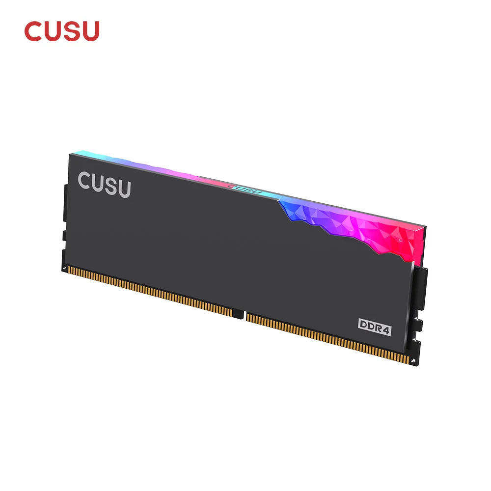 

Память CUSU DDR4 Ram 3200 МГц 3600 МГц DDR4 8 ГБ 16 ГБ Memoria Ram DDR4 RGB 1,35 В 288 контактов UDIMM для настольных ПК