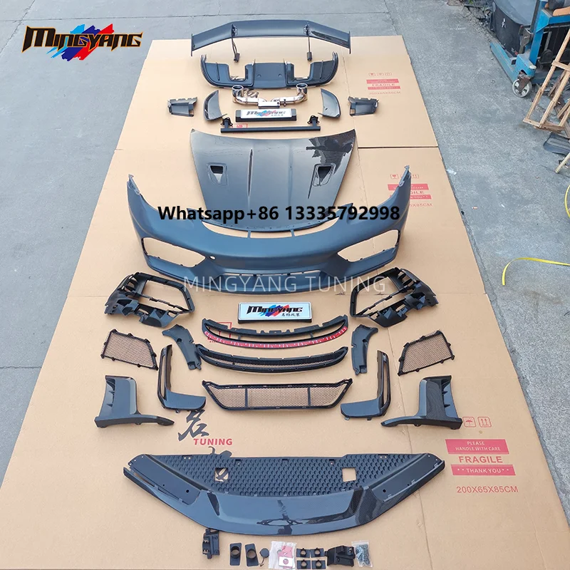 Carbon Fiber Accessories 718 982 Upgrade to GT4RS Facelift Car Bumpers Grill Bodykit for Porsche Cayman Boxster 718 982 Body Kit
