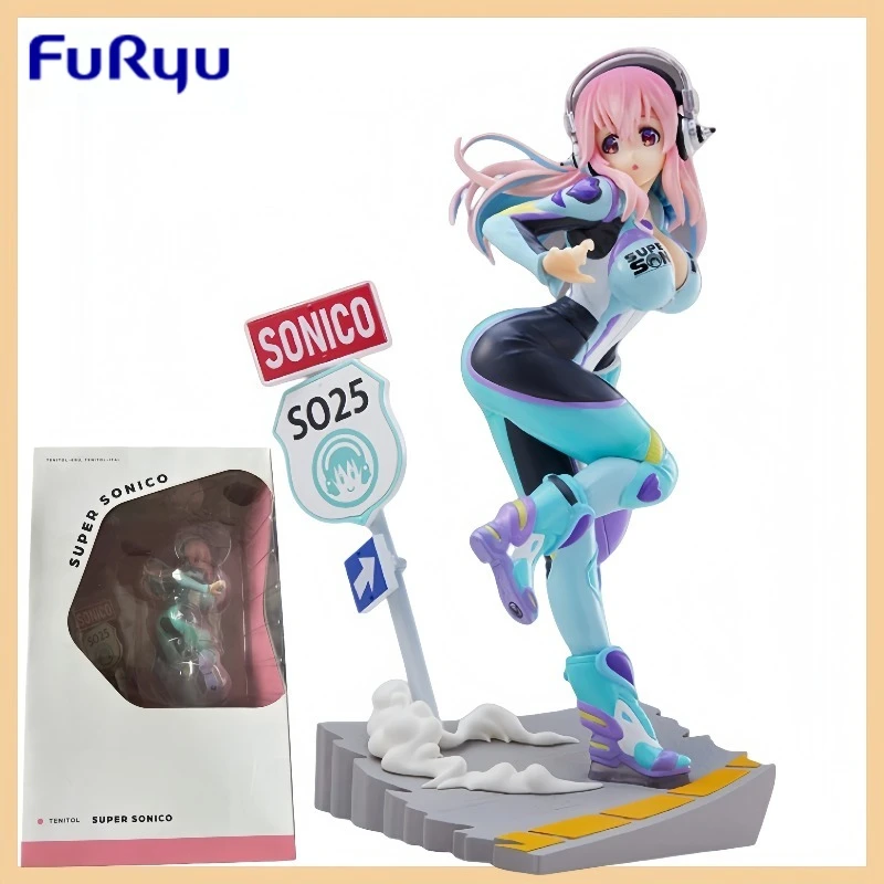 

【In Stock】Original FuRyu Tenitol SoniComi (Super Sonico) Sonico Collection Series Model Decoration Gift Collection