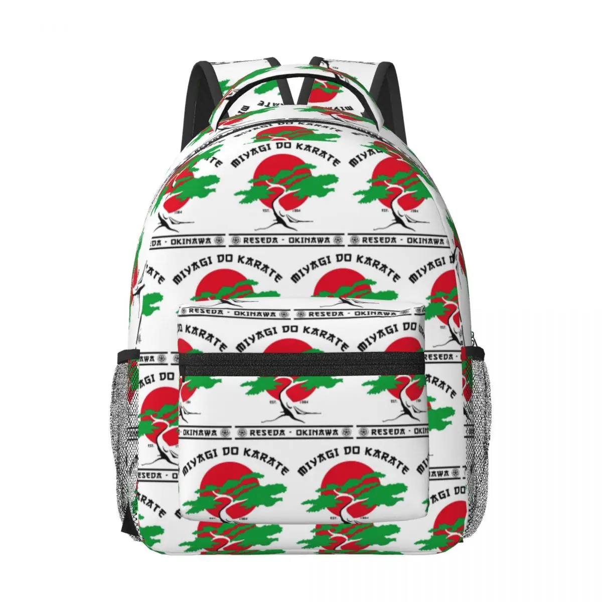 

Miyagi Do Karate Woman Backpacks Boys Girls Bookbag Casual Students School Bags Portability Laptop Rucksack Shoulder Bag