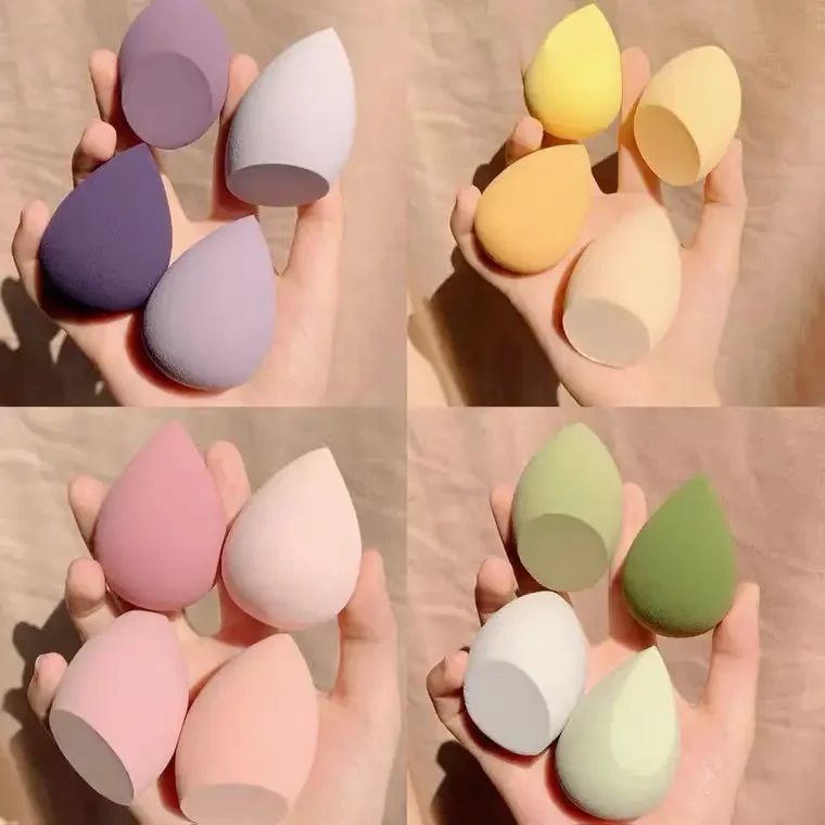 12PCS Makeup Sponge Soft Dry and Wet Use Beauty Eggs Powder Puffs Concealer Foundation Applicator Cosmetic Puff Beauty Accessory