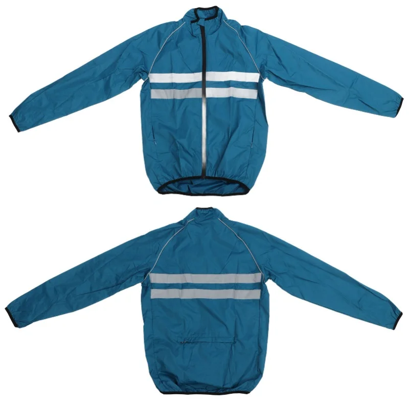 

Cycling Jacket Men Windproof Waterproof Reflective Long Sleeved Top For Off Road Mountain Road Motorcycle Riding Fishing M
