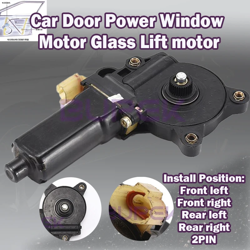 

2PIN Car electric glass elevator motor Internal replacement parts For Hyundai Sonata 2002-2007 power window kits original tool