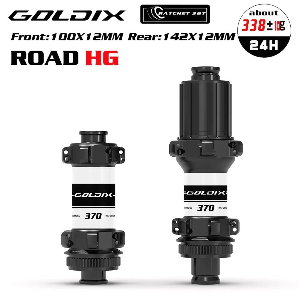 GOLDIX 370 24 حفرة 28 حفرة محور الطريق السقاطة 36T الخلفية الجبهة دراجة محور السقاطات صاخبة k7 مكعب XDR الدراجة الرعد الجماهير
