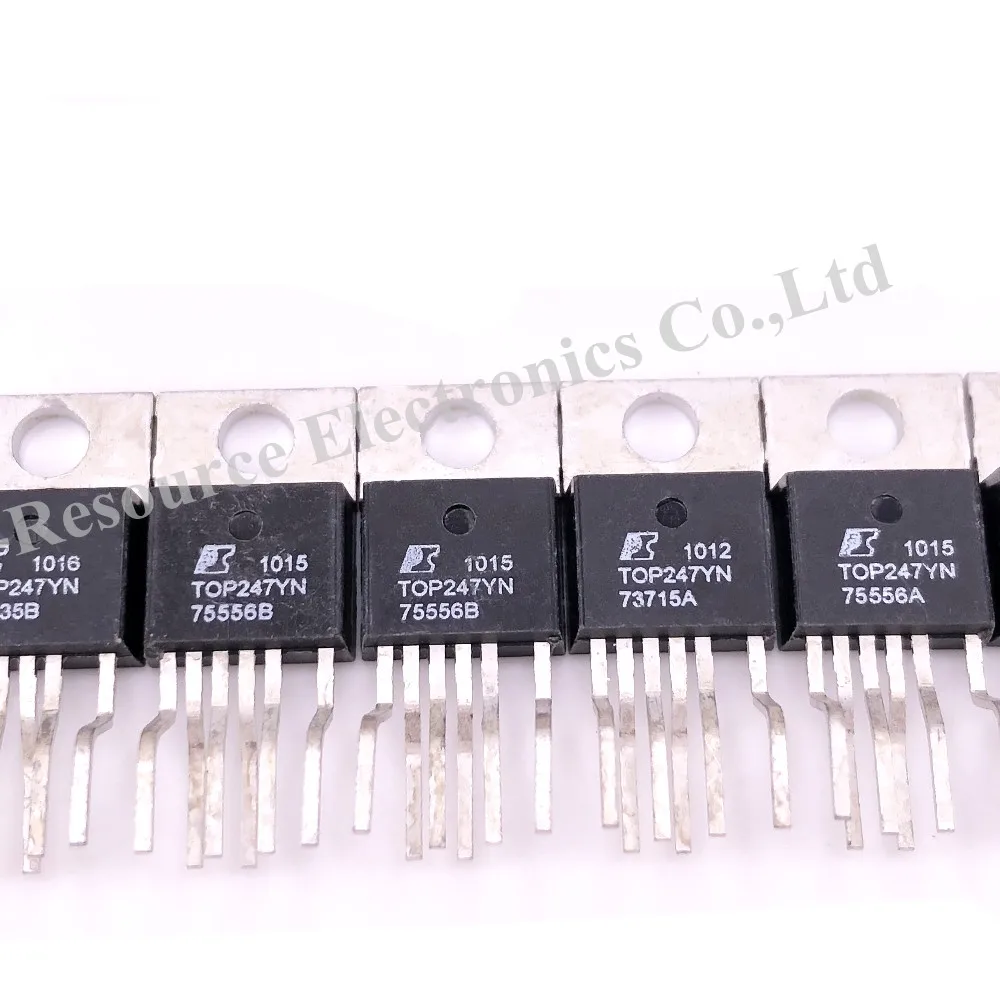 (10pcs) TOP247YN TO-220-6 TOP247Y TO220 TOP247 TOPSwitch-GX Family Extended Power Integrated Off-line Switcher