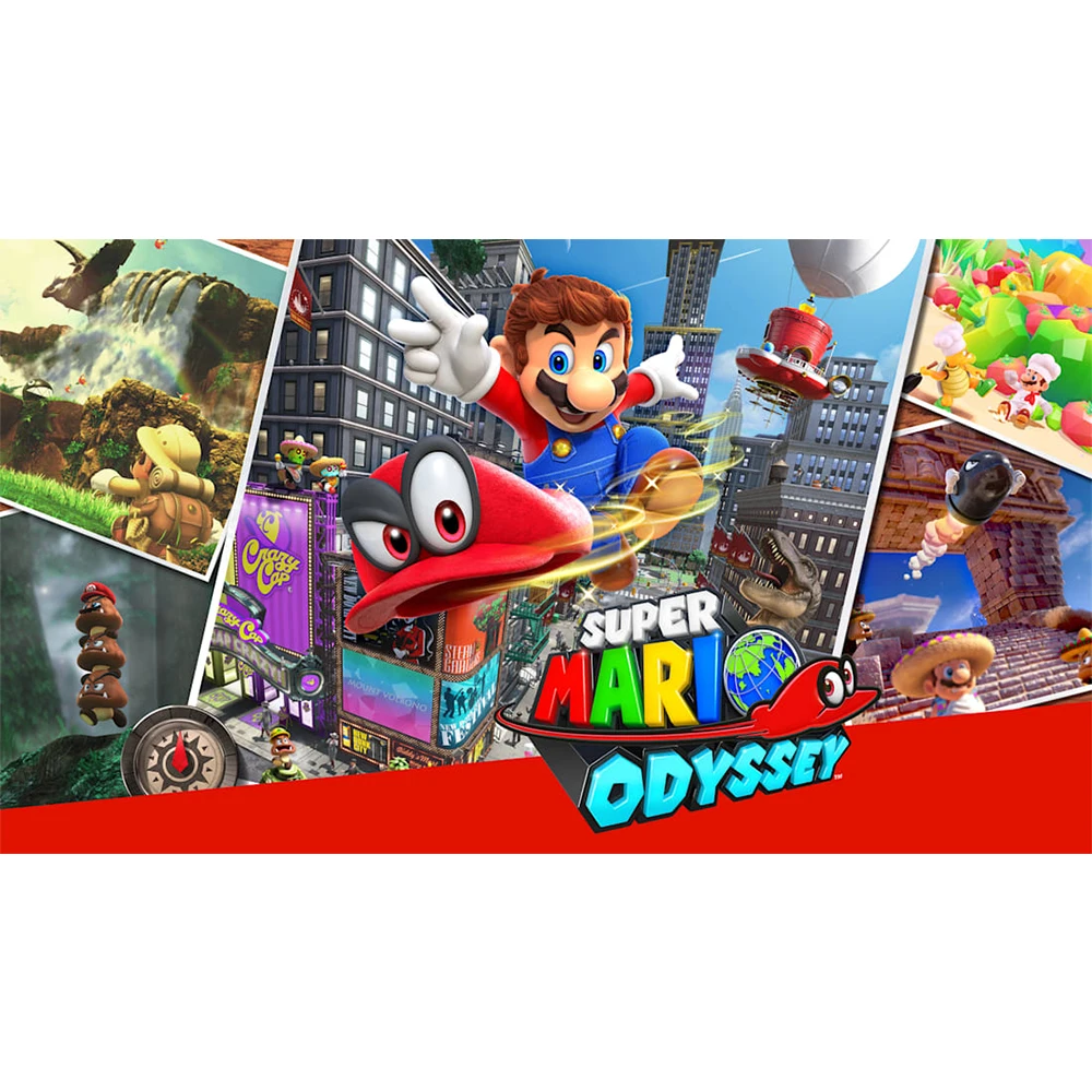 Nintendo Switch ゲーム スーパー マリオ オデッセイ TV 卓上