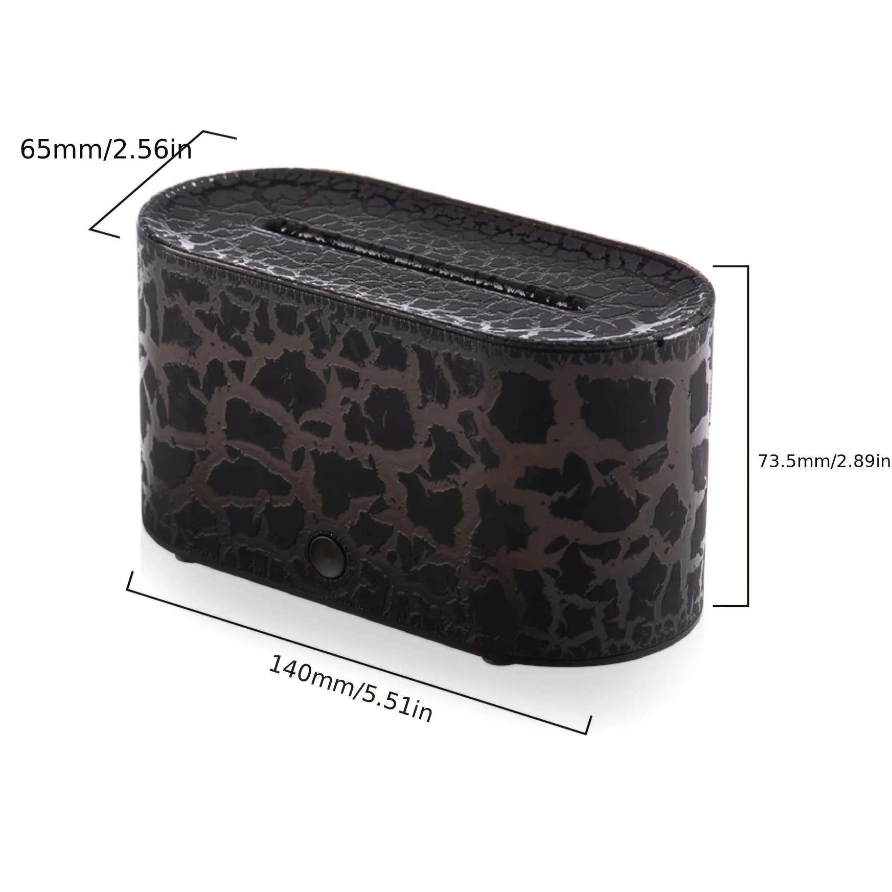 Crack Flame Atmosphere Humidifier Portable Fragrance Machine Colorful Light Essential Oil Diffuser Cool Mist Humidifier for Home