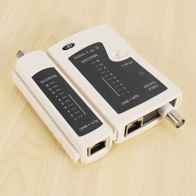 Imagem -03 - Cabo de Rede Ethernet Testador Lan Rj45 Bnc Ferramenta de Teste Coax Sinal Lan Tester