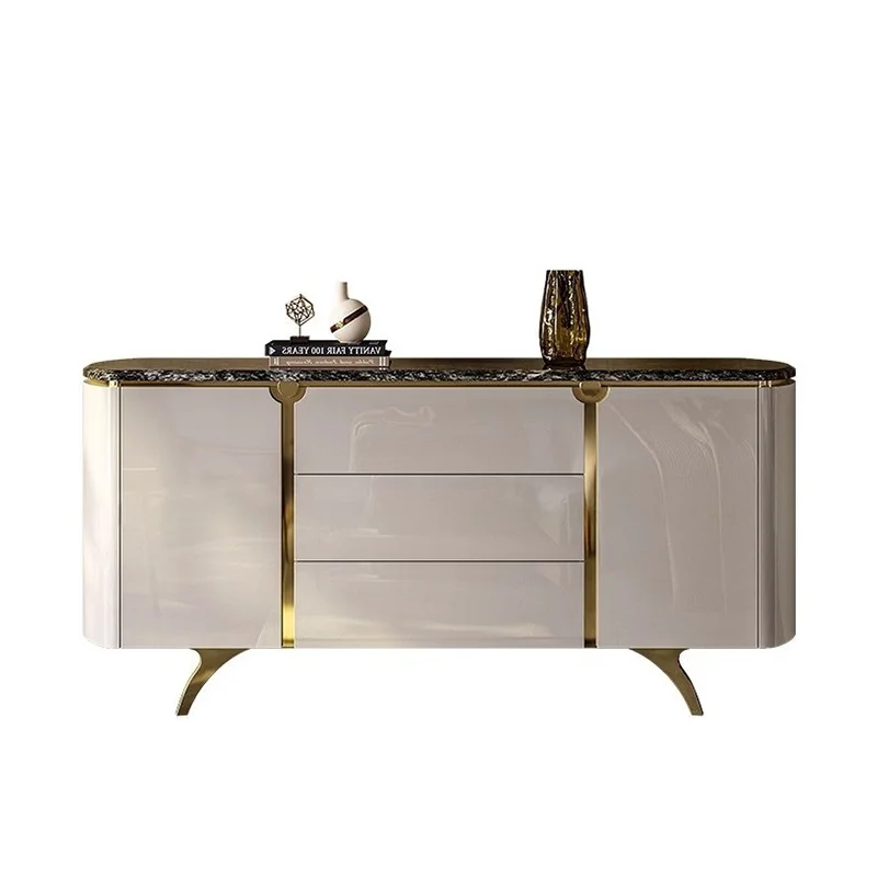 

Italian light luxury door cabinet, living room against the wall, dining side cabinet