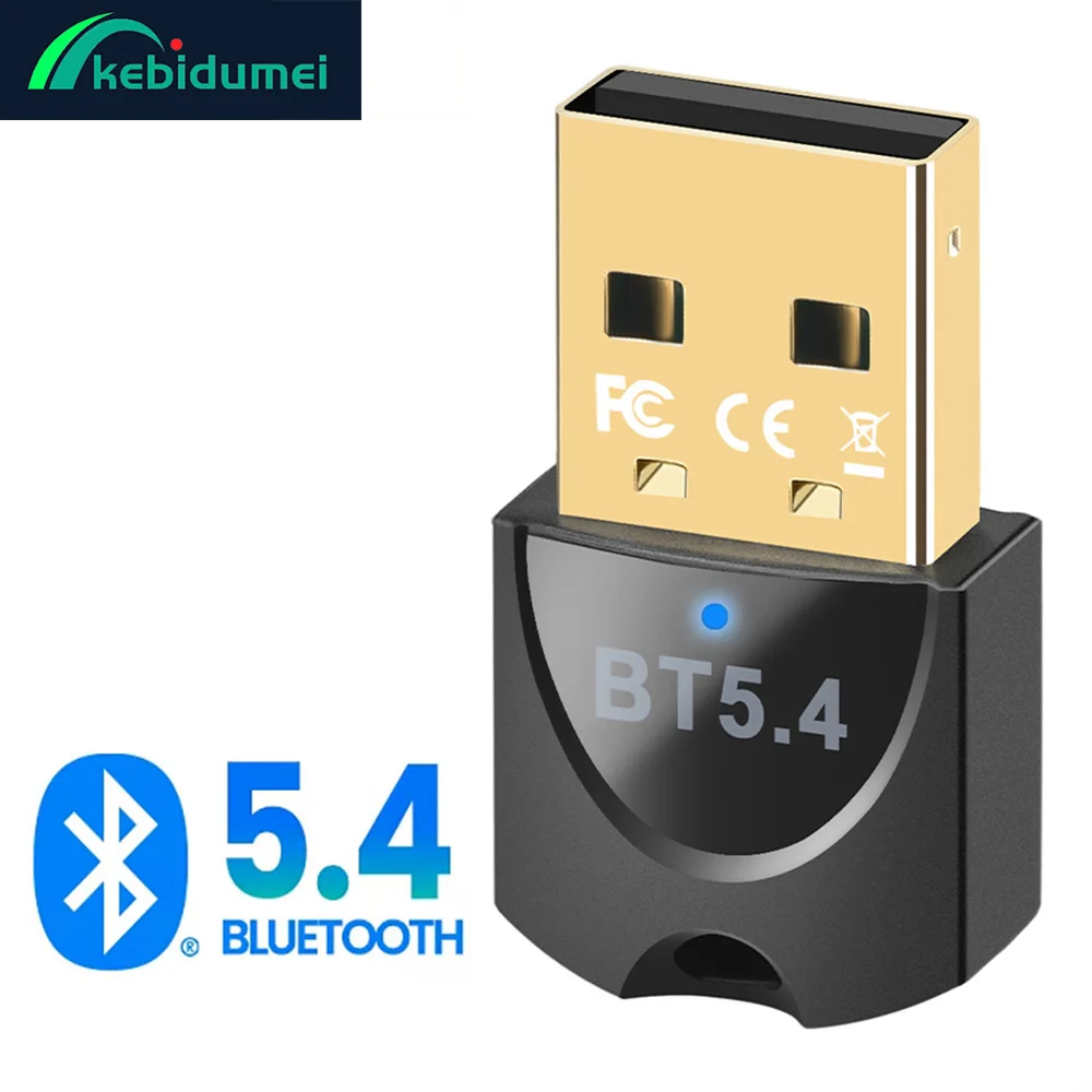

Bluetooth-адаптер USB Bluetooth 5.4 для ПК Адаптер Dongle Беспроводная мышь Клавиатура Музыкальный аудиоприемник USB Bluetooth-передатчик