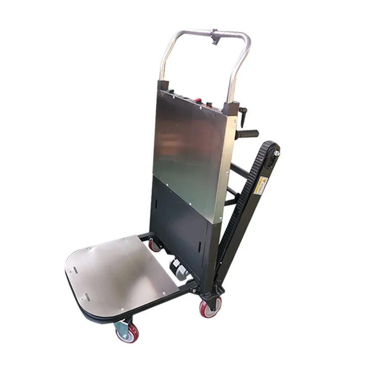 Factory 400kg 500kg Stair Climber Trolley Machine Electric Automatic Stair Climbing Cart