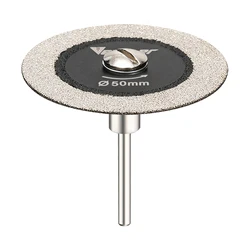 1/3/5PCS 50mm diamond saw blade with 3mm shank carving acrylic removable shank mini grinder glass carving ceramic crystal tile