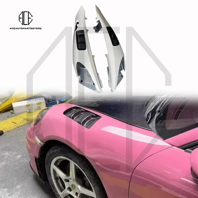 

GT4 RS Style Carbon Fiber Car Fenders Body Kit For Porsche 718 Boxster Cayman Bodykit 2016+