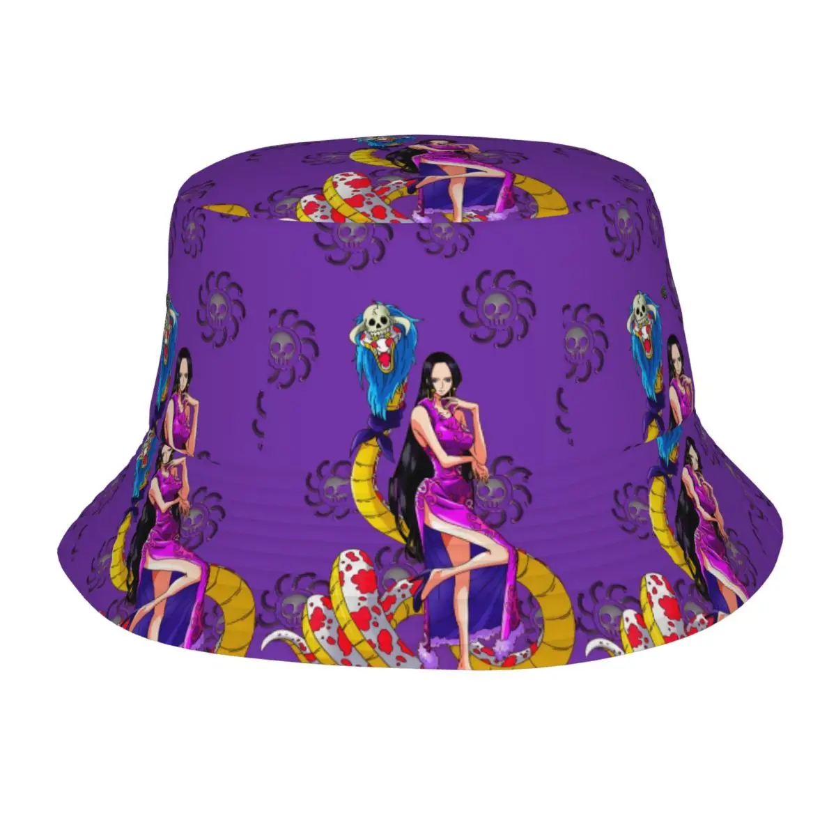 

Custom B-Boaes H-Hancockes Empress Bucket Hat Men Women Fashion Summer Beach Sun Pirate Fisherman Cap