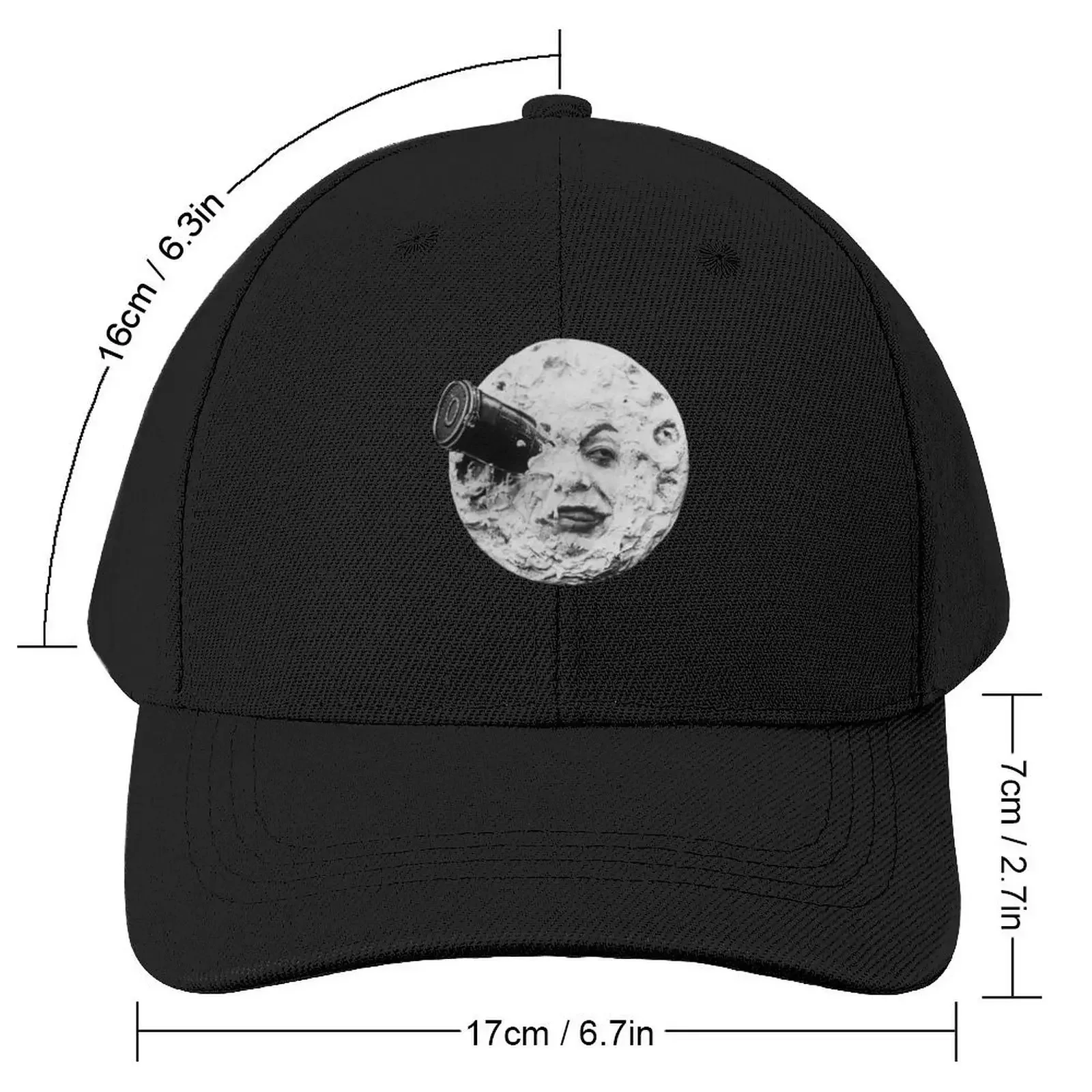 Méliès A Trip to the Moon Baseball Cap cute Anime Streetwear Snapback Cap Ladies Men's