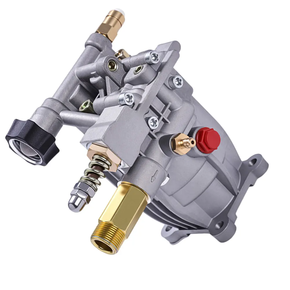 G3/4 US Standard High Pressure Plunger Pump Head Aluminum Inclined Disc For Gas Pressure Washer Cleaning Machine Parts