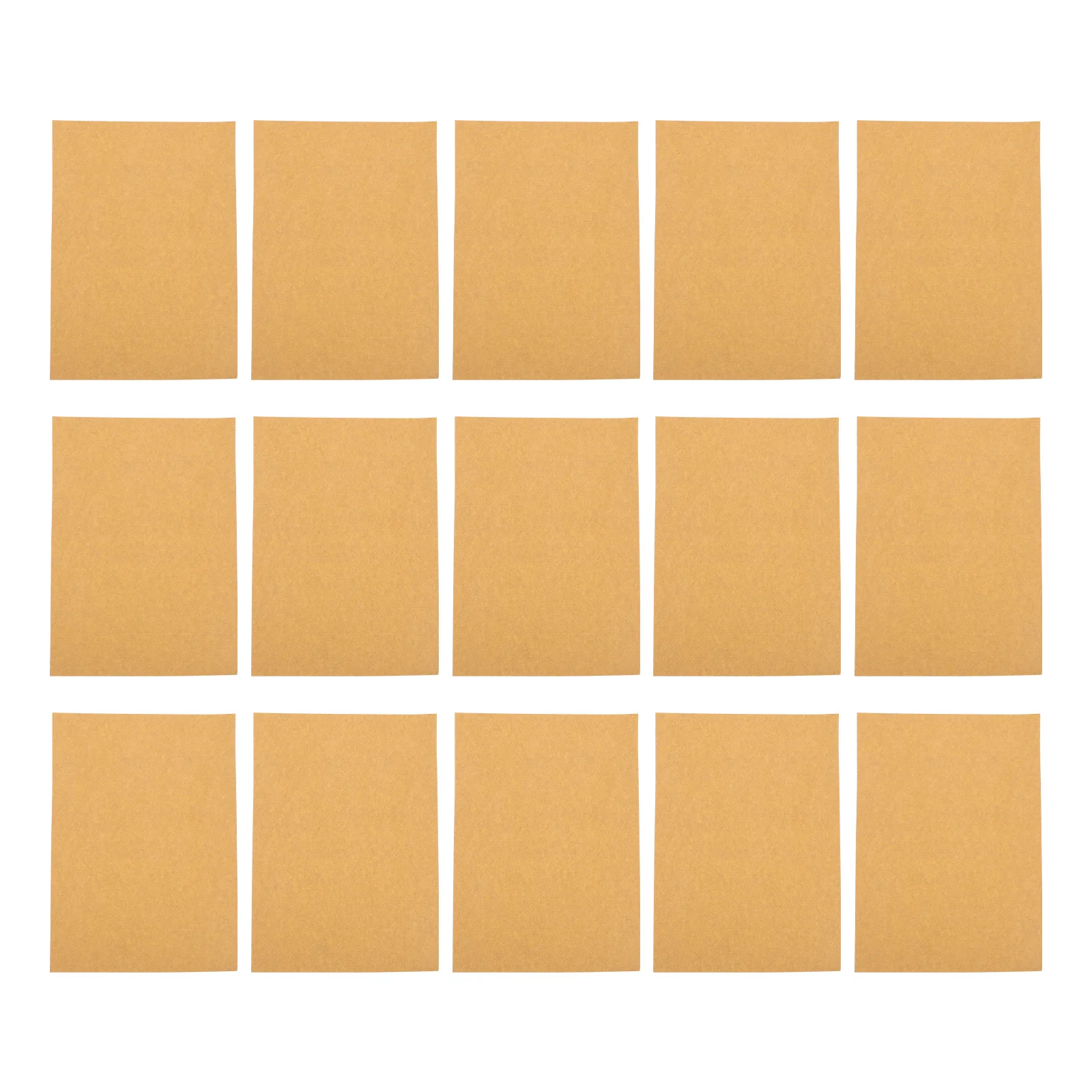 

100 Sheets Kraft Paper Sticker Adhesive Label Paper for Printer Writeable Craft Projects Portable Easy to Carry