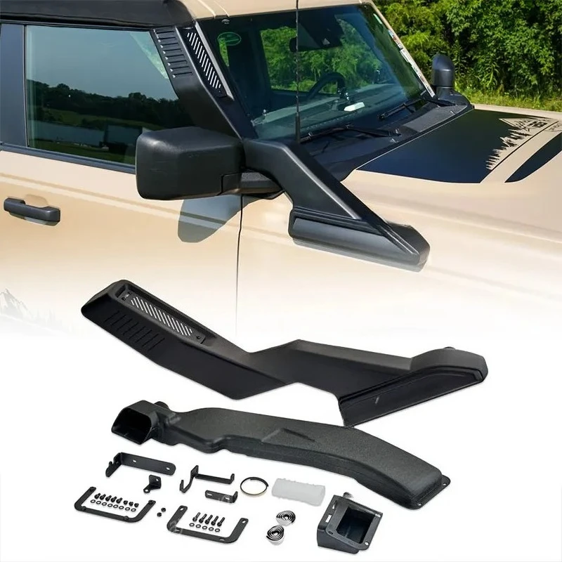 

Off 4x4 Car Exterior Accessories Air Intake Snorkel Kits For 2021-2025 Bronco Wading Breath Hose Snorkel Tube