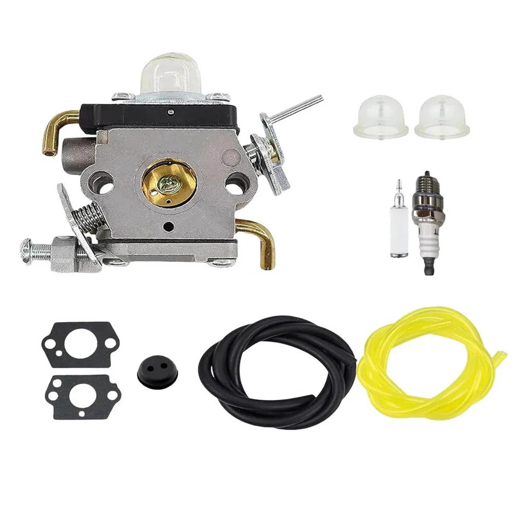 Carburetor Kit for 122C 122LDX 122LK Lawnmower Models 574386701 and 581734301 plus T22LS T22LSC String Trimmer