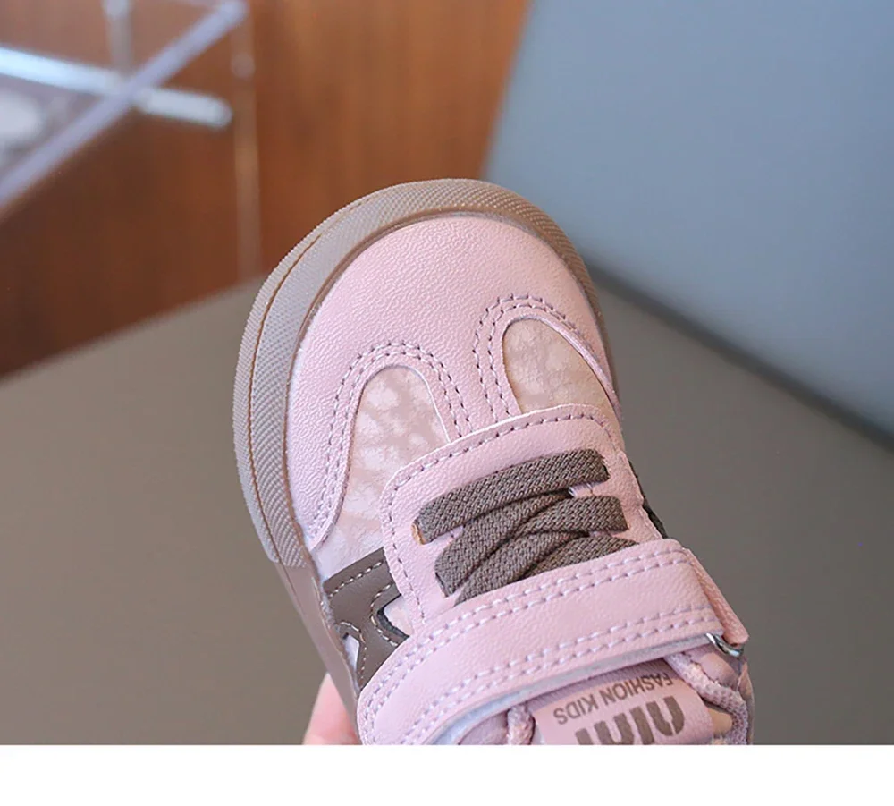 Baby Toddler Shoes Children Anti-kick Anti-slip Wear-resistant Casual Sneakers Spring Autumn New Fashion Soft Soled Sport Shoes