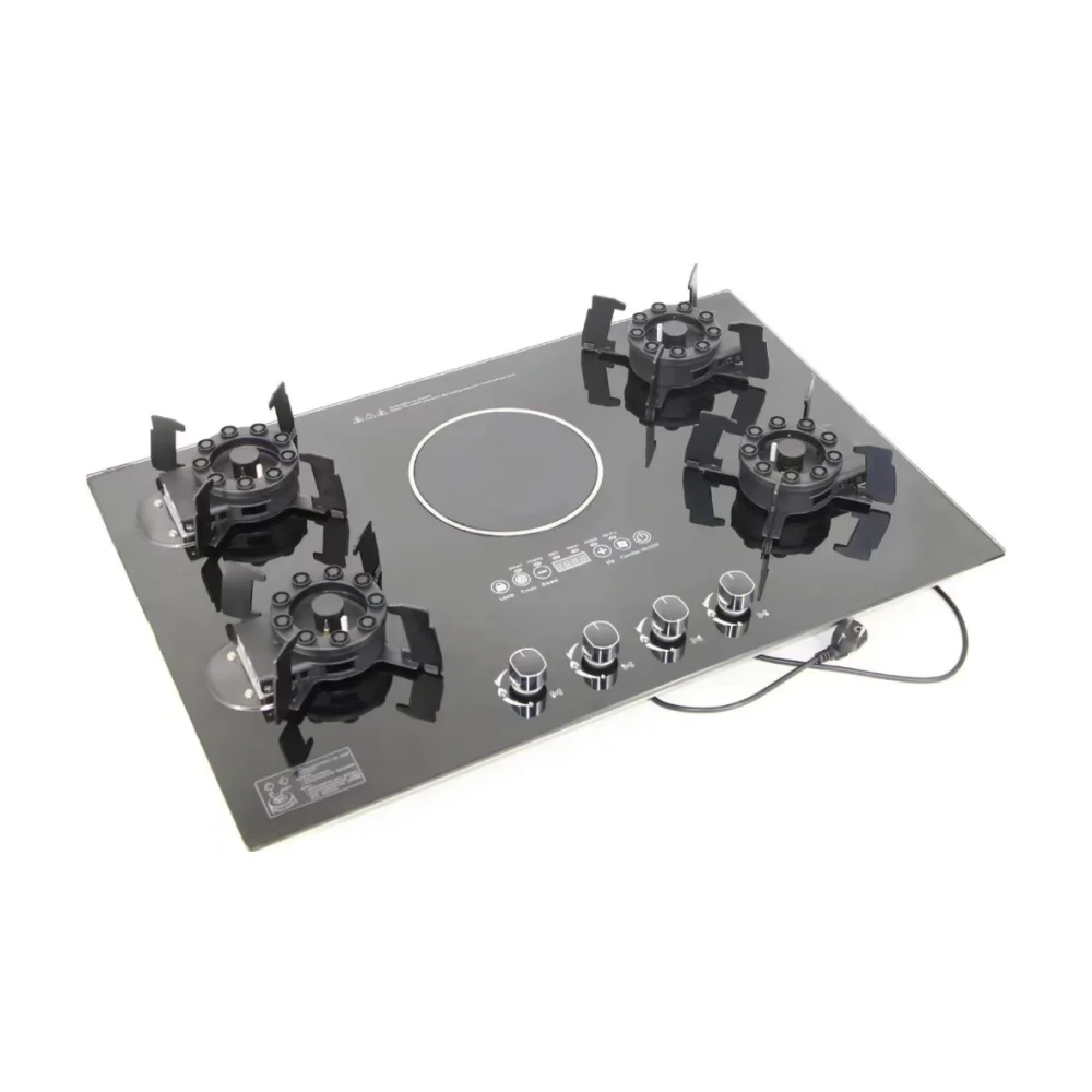 Kitchen Appliance 5 Burner Combination Gas and Electric Stove Gas Stoves for Home Cooking