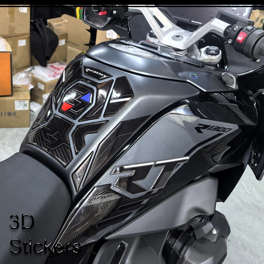 Motorcycle  For R1300RT R 1300 RT R1300 Tank Pad Cap Front Mudguard Fender Handguards Hand guard Protector Stickers Decals