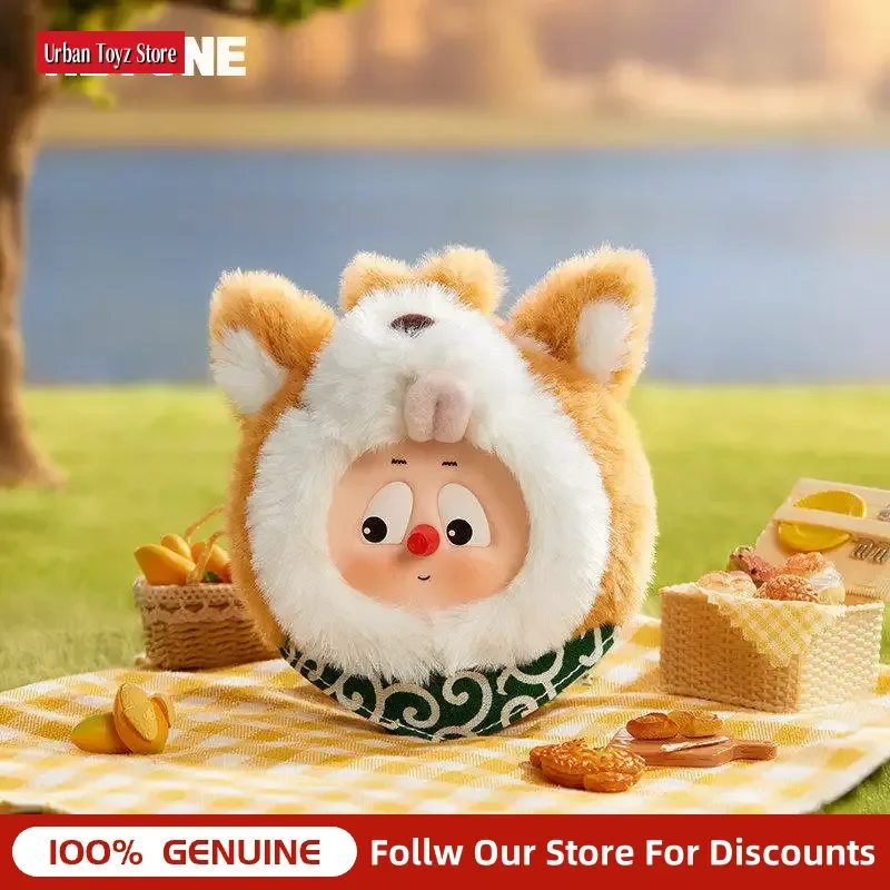 

Genuine Hey One Emodo Furry Animal City Blind Box, Fluffy Plush Doll Bag Pendant, Cute Desktop Ornament Gift For Collectors