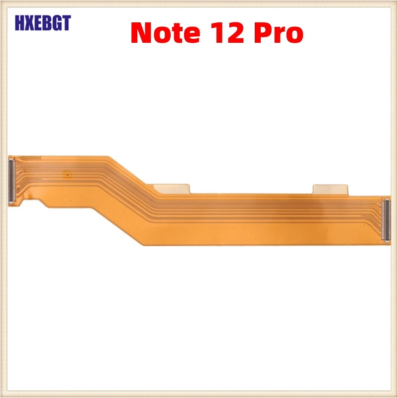 Cabo flexível da placa-mãe para xiaomi redmi note 12 pro, conector da placa principal, peças de reposição