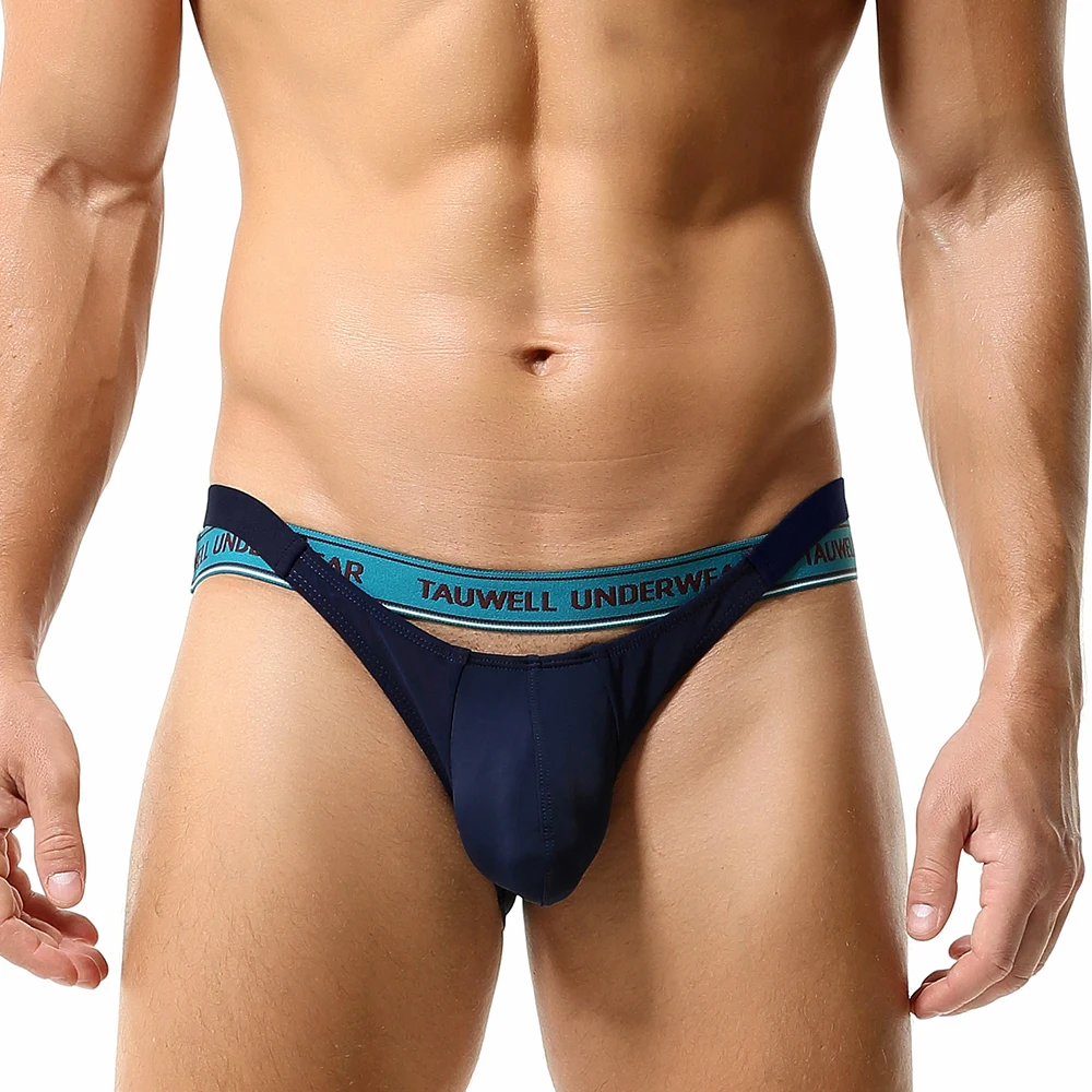 New Brand TAUWELL Men\'s Nylon Sexy Bikini Briefs Underwear 23103