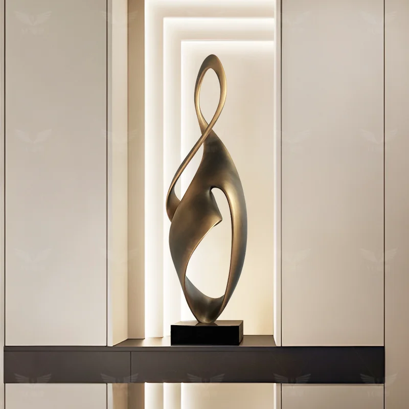 Art Craft Hotel - ของตกแต่งบ้าน งานประติมากรรมศิลปะนามธรรมสมัยใหม่ ของประดับตกแต่งห้องนั่งเล่น วิลล่า โถงทางเข้า โรงแรม