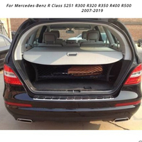 Rear Trunk Cargo Cover For Mercedes-Benz R Class S251 R300 R320 R350 R400 R500 2007-2019 privacy Screen Security Shield shade