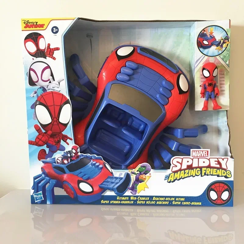 Wunder Anime Figur Spider Man und seine erstaunlichen Freunde Upgrade Anzug Spidey erstaunliche PVC-Action sammel bare Modell Spielzeug puppe Kinder