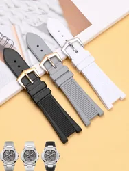 High Quality Silicone Watch Strap for Patek Philippe 5711 5712G Watchband Special Interface Bracelet  Accessories 25mm*13mm Men