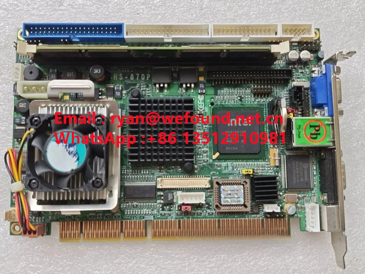 

Платформа PISA (PCI+ISA) половинного размера HS-870P