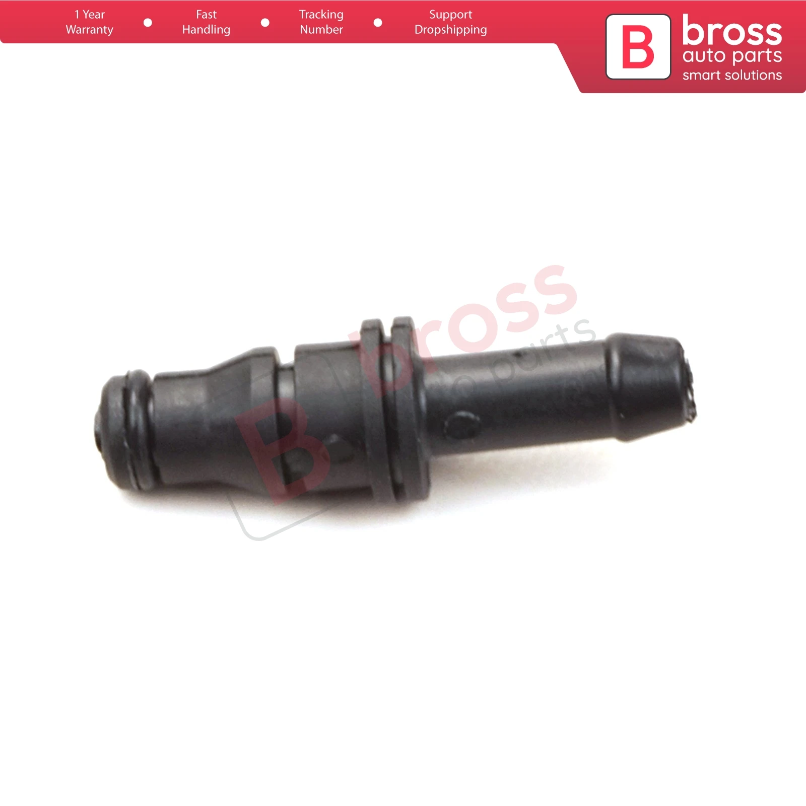 Bross Auto Parts BHC632 Coolant Breather Hose Pipe Connector Socket: A0039970689 for Mercedes W203 W221 C230 S400 S550 S600