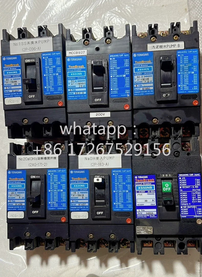 Original disassembly marine circuit breaker XS30NS 20A 5KA, XS50NS 30A 25KA, XS60NS 60A 25KA, XS30NS 15A 5KA, very good quality