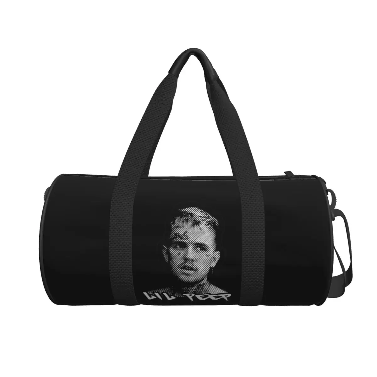 

Logo Lil Peep Large Duffle Gym Bag Waterproof Duffle Travel Bags Handbags Fitness bag