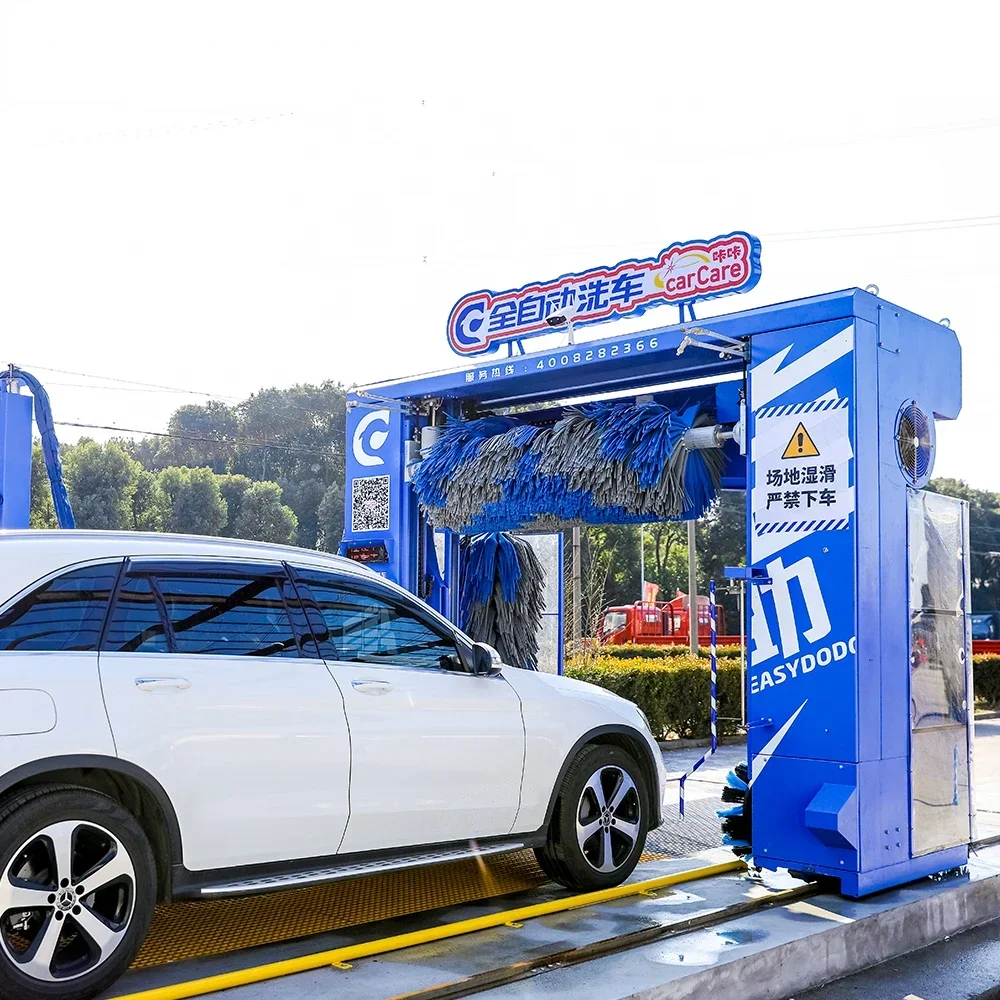 YG High Quality Car Cleaning Washer Fully Automatic Roll Over Car Wash Machine Small Space Automatic Car Washing Machine Price