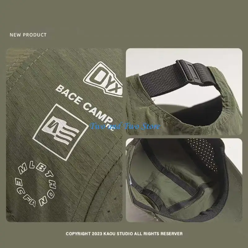 HX6F Breathable Summer Cap with Sun Shade Design for Travel and Walking