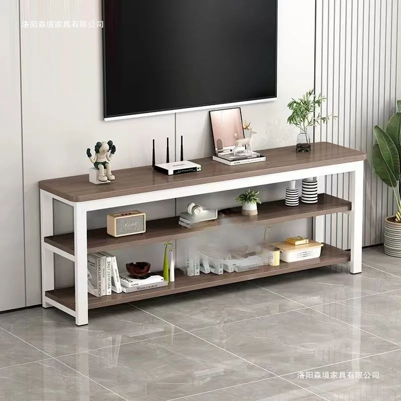 Simple TV cabinet floor-to-ceiling living room rental house small apartment coffee table 2026 new TV rack small table