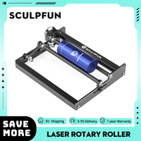 Sculpfun Main unit Laser Rotary Roller Laser Engraver Y-axis Rotary 360°Rotating for Laser Engraving Cylindrical Objects Cans