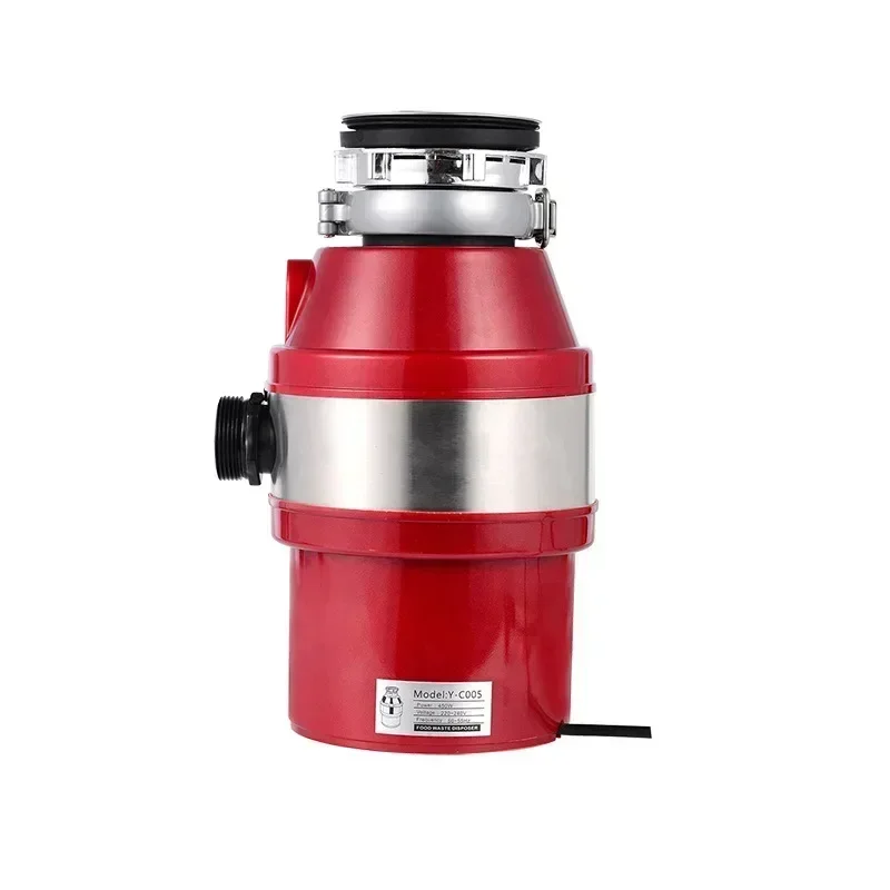 220V Garbage Disposer Kitchen Sewer Kitchen Waste Food Crusher Household Life Disposer Machine Household Crusher AD