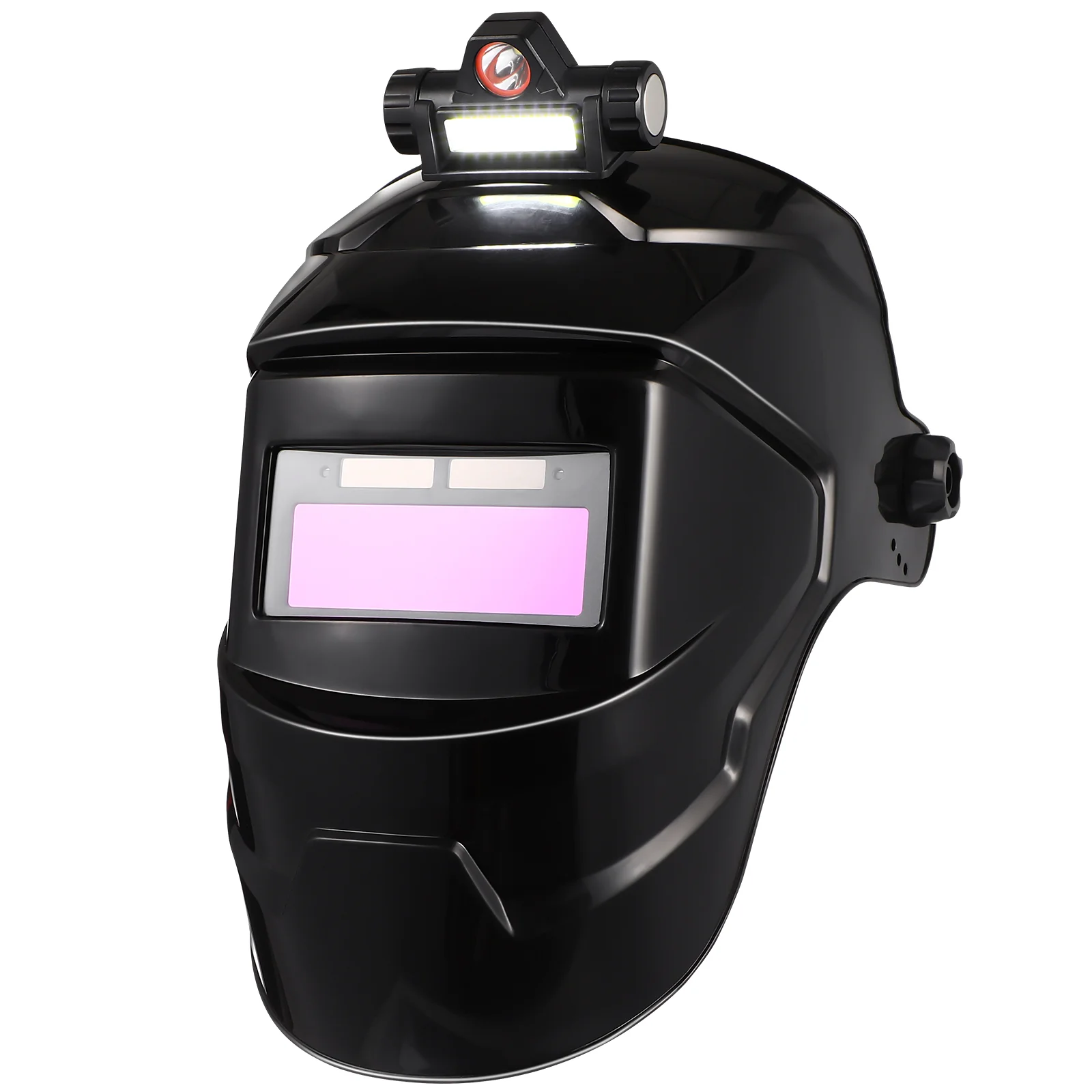 

Face Mask Auto Darkening Welding Hood Automatic Welder Light Head-mounted Pp Solar Powered Safety for