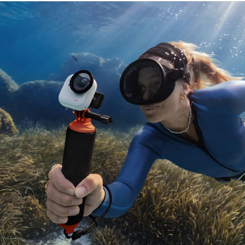 1 قطعة عدسة الغوص HD الزجاج عدسة بصرية عالية الوضوح تحت الماء ملحقات العدسات الواقية لـ Insta360 GO Ultra #1