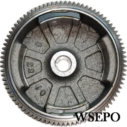 Electric Start Type Flywheel With Gear Teeth Ring For Predator Horizontal Shaft OHV Hemi 60363 6.5HP 212CC Gasoline Engine