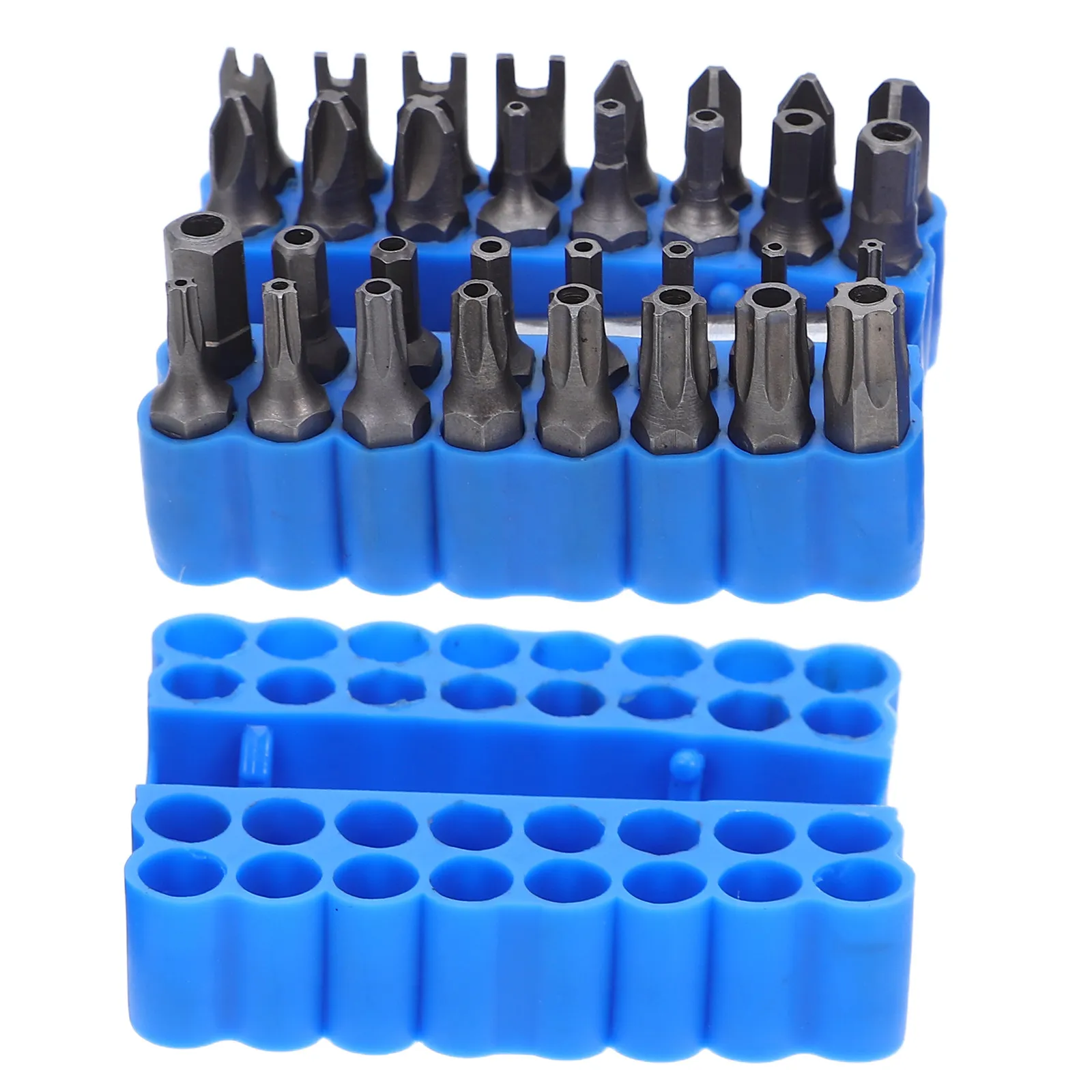 33Pcs Security Bits Set Tamper Proof Hex Extension Bits for Computer Vehicle Repair Security Bit